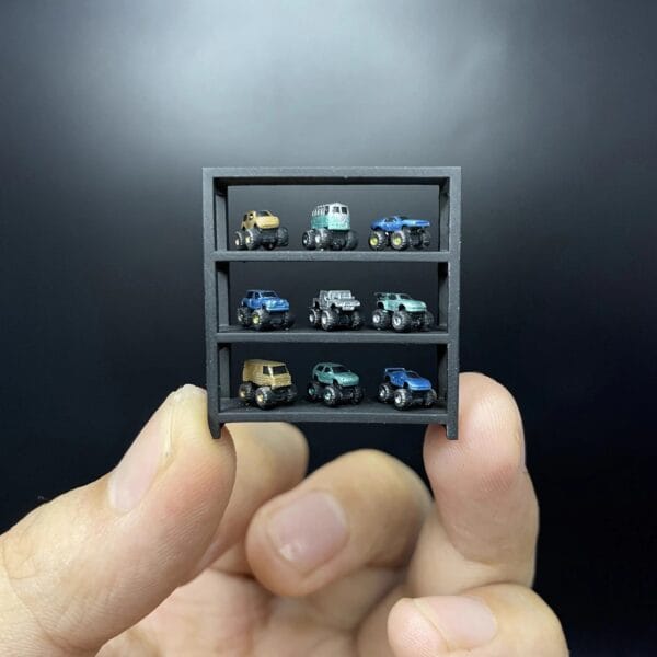 Model Car 1:64 Scene Props 1/10 Bigfoot Truck Diorama - Image 4