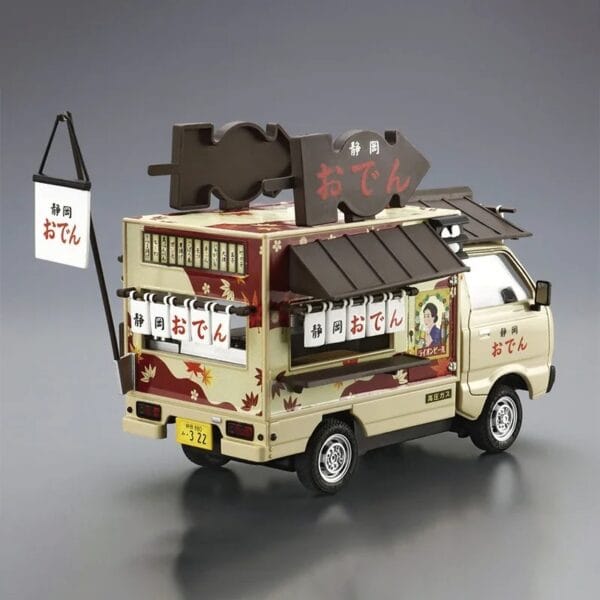 Assembly Model 1/24 Mobile Vending Car for Shizuoka Oden - Image 2