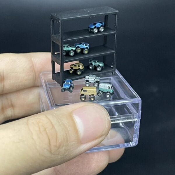 Model Car 1:64 Scene Props 1/10 Bigfoot Truck Diorama - Image 3
