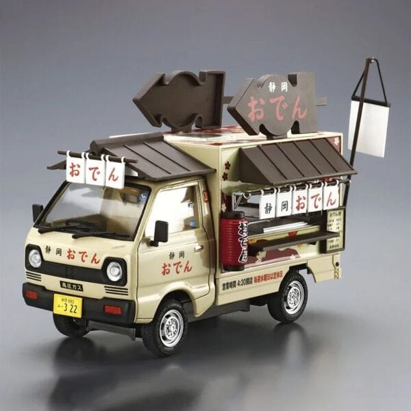 Assembly Model 1/24 Mobile Vending Car for Shizuoka Oden