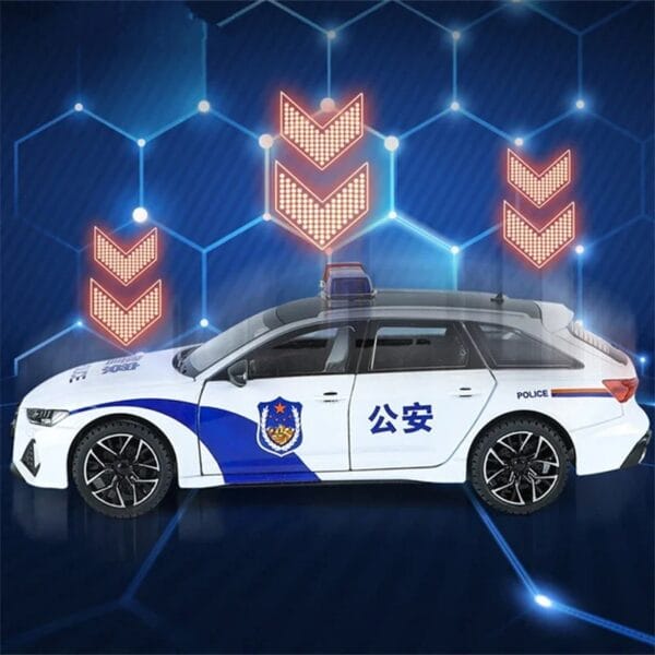 1/24 Audi RS6 Avant Police Car - Image 5
