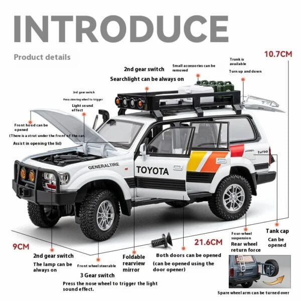 1:24 Scale LC80 Off-road - Image 2