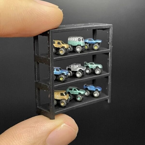Model Car 1:64 Scene Props 1/10 Bigfoot Truck Diorama