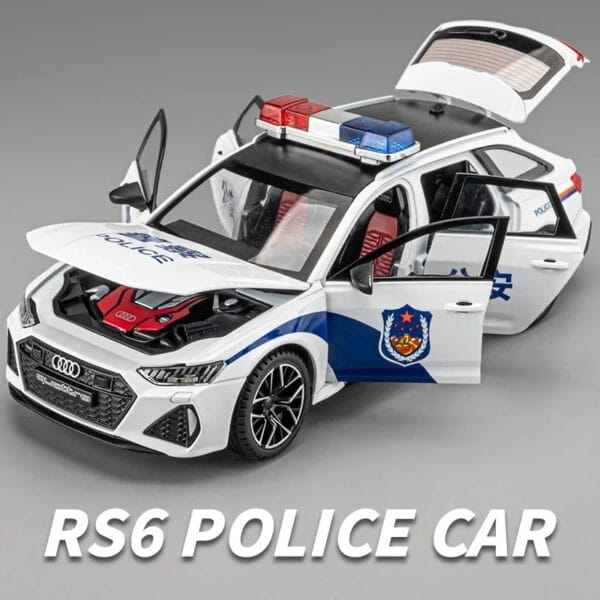 1/24 Audi RS6 Avant Police Car - Image 2